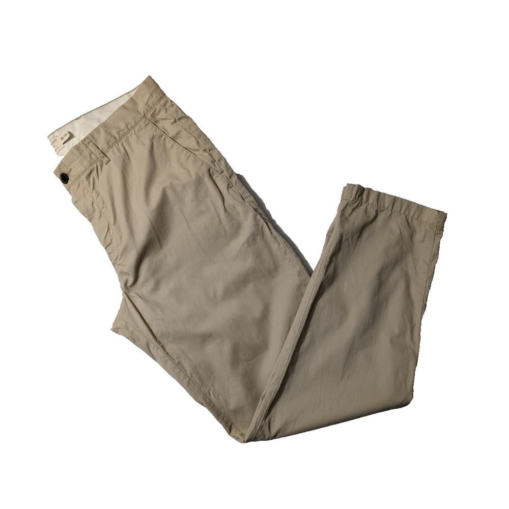 Club Monaco Bennett Fit Chino Pants 32/30 Khaki Tan Athletic Straight 100% Cotto